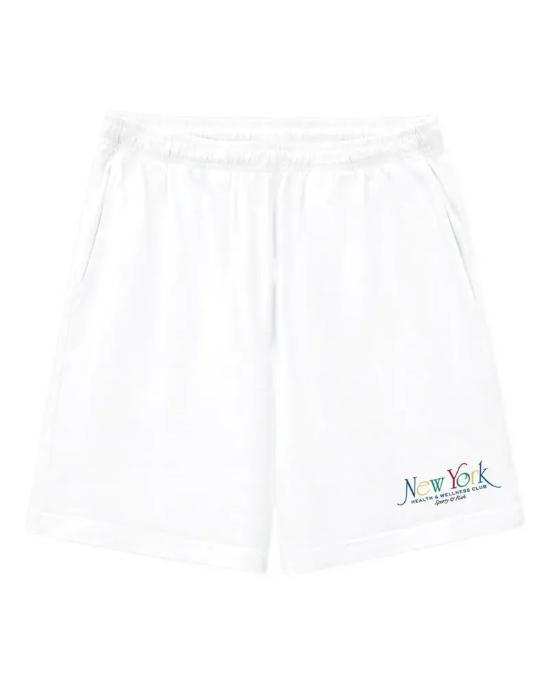 SPORTY & RICH My 94 Gym Shorts - Weiß Weiß