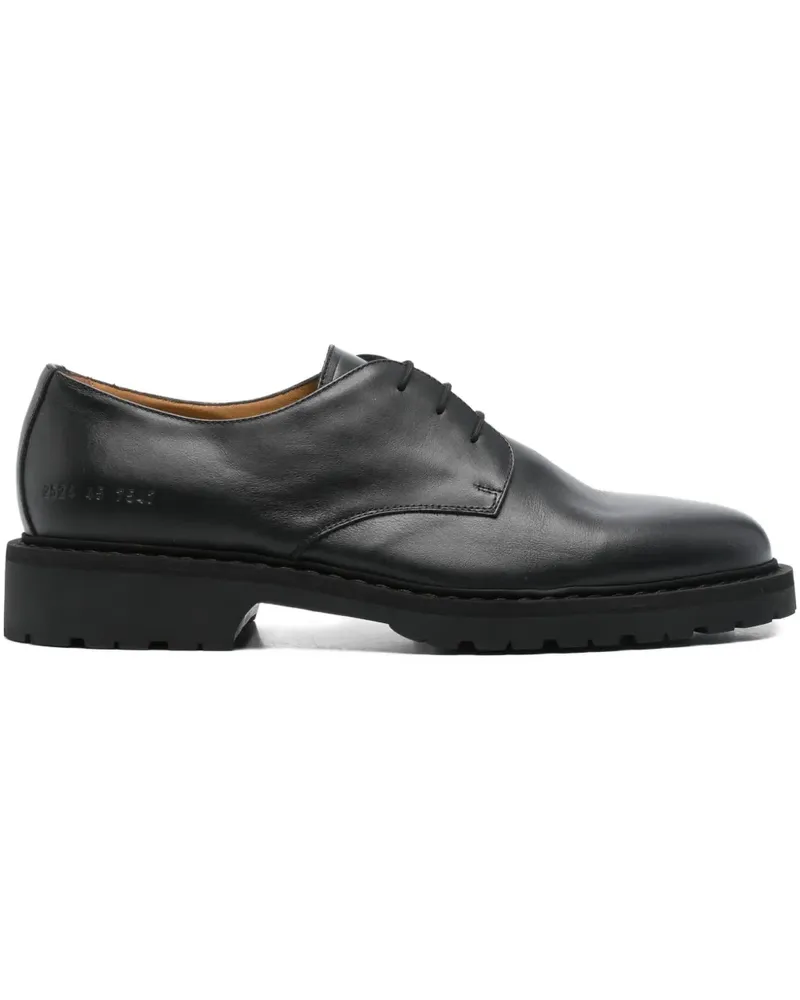 Common Projects Klassische Derby-Schuhe - Schwarz Schwarz