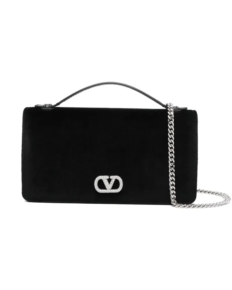 Valentino Garavani crystal mini bag - Schwarz Schwarz