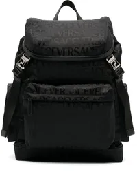 Versace Allover Neo backpack Schwarz