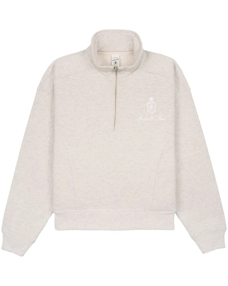 SPORTY & RICH Vendome Sweatshirt Nude