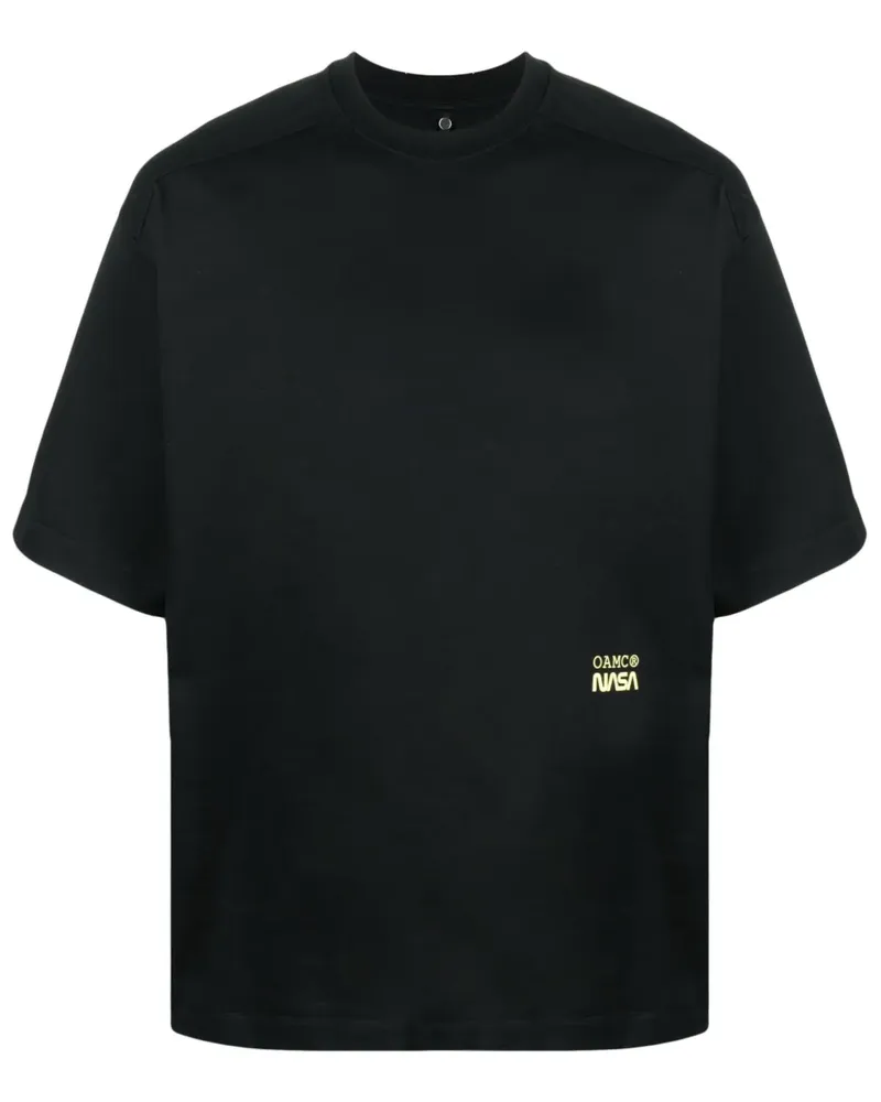 OAMC x NASA T-Shirt mit Print - Schwarz Schwarz