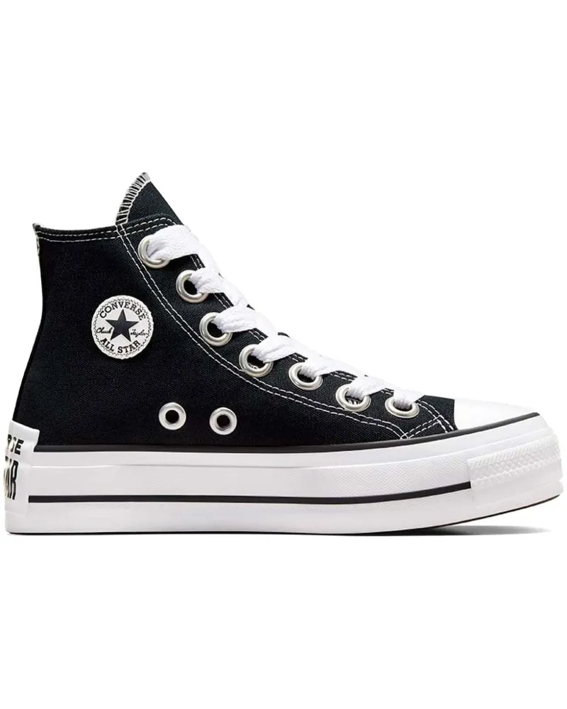 Converse Lift Sneakers mit Plateau - Schwarz Schwarz