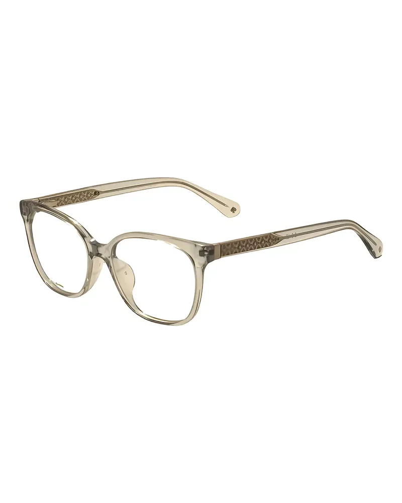 Kate Spade Payton square-frame glasses - Nude Nude