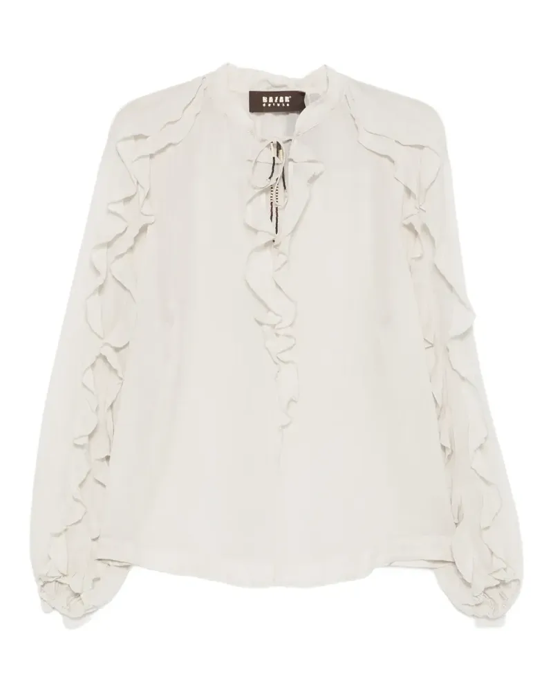 Bazar Deluxe Hemd mit Rüschen - Nude Nude