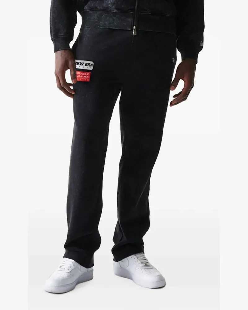 New Era Red Bull Racing Jogginghose mit geradem Bein - Schwarz Schwarz