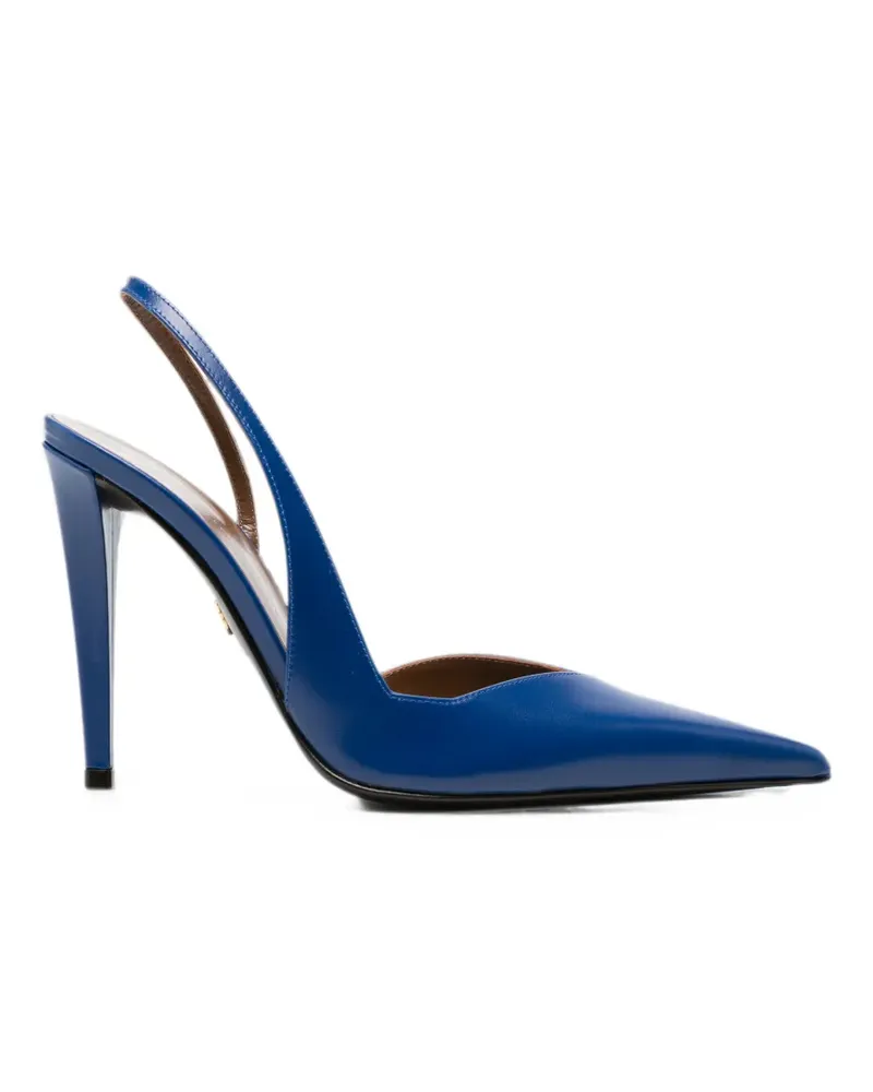 Giuseppe Zanotti Desideria pointed-toe slingback pumps - Blau Blau
