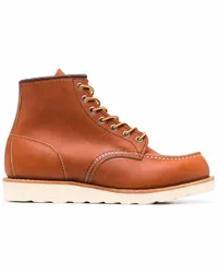 Red Wing Shoes Schnürstiefel mit dicker Sohle Braun