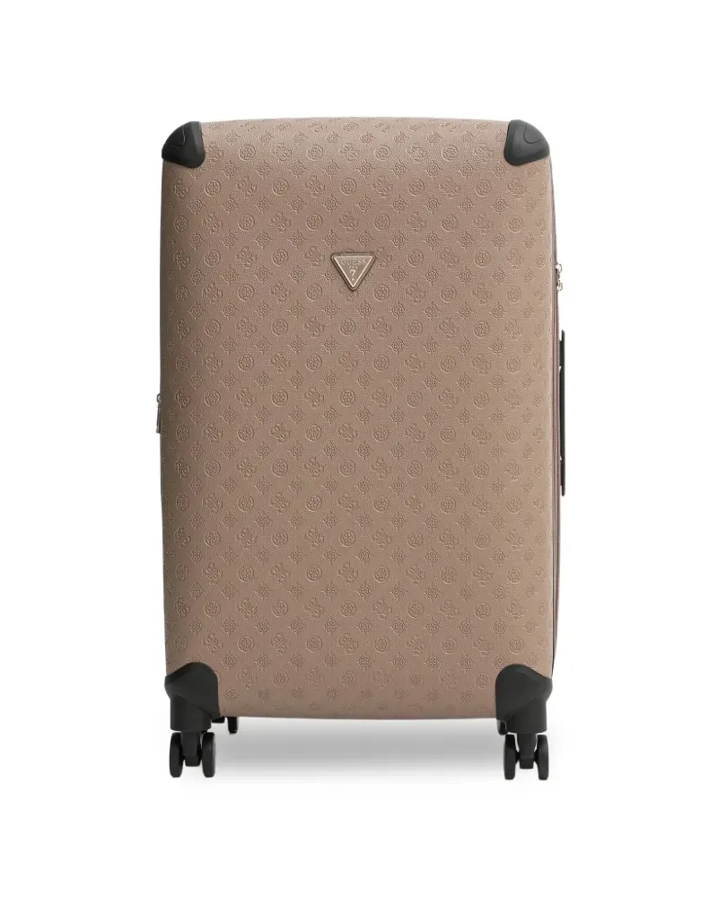 Guess Reisetasche mit Logo-Prägung - Nude Nude