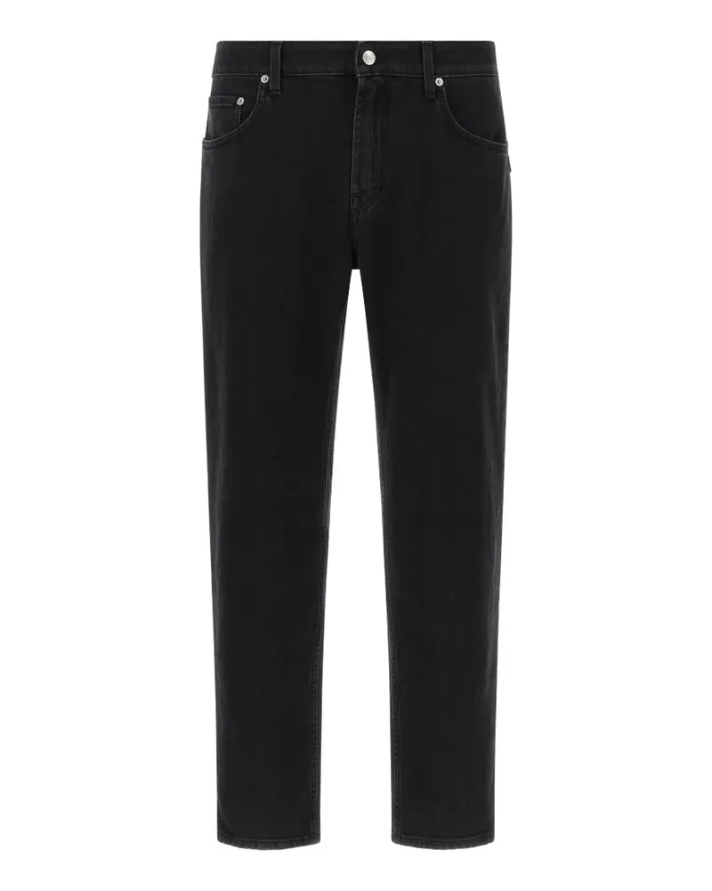 Department 5 Talk Straight-Leg-Jeans - Schwarz Schwarz
