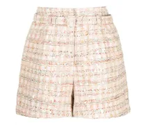 Shorts mit Pailletten - Rosa