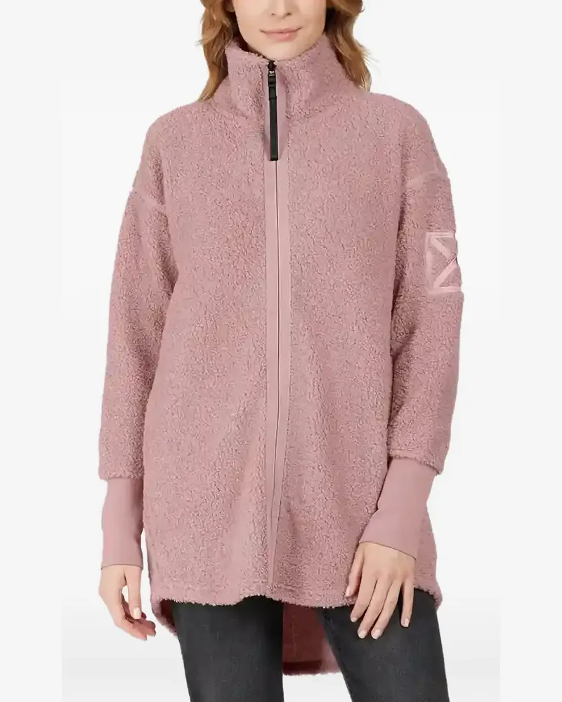 Didriksons 1913 Mella fleece-texture sweater - Rosa Rosa