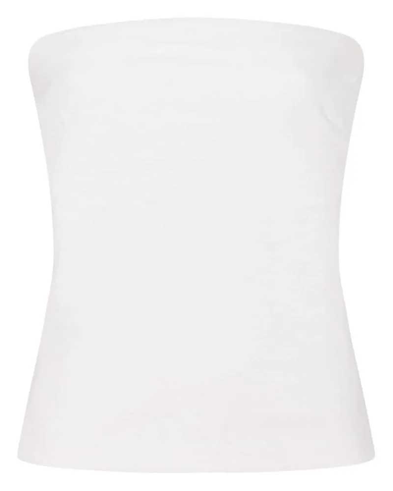 Rosetta Getty Bandeau-Top aus Jersey - Weiß Weiß