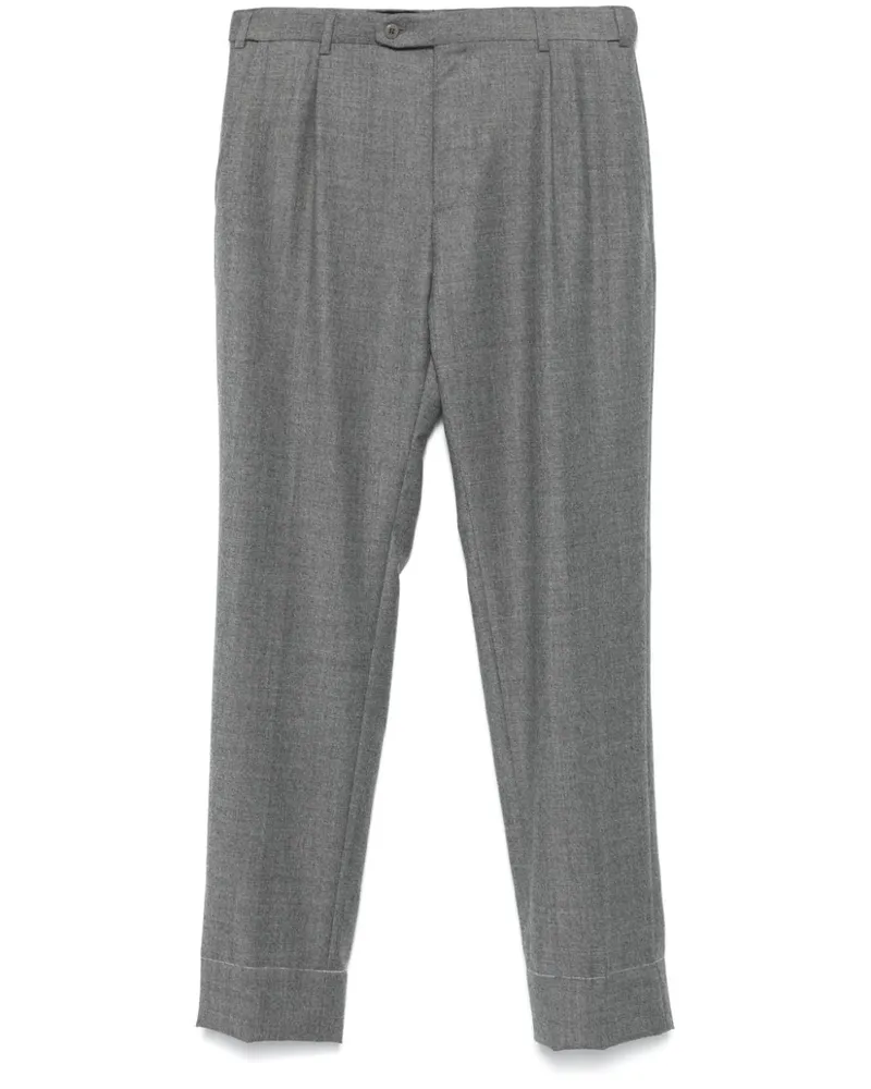 Brioni Hose mit Tapered-Bein - Grau Grau