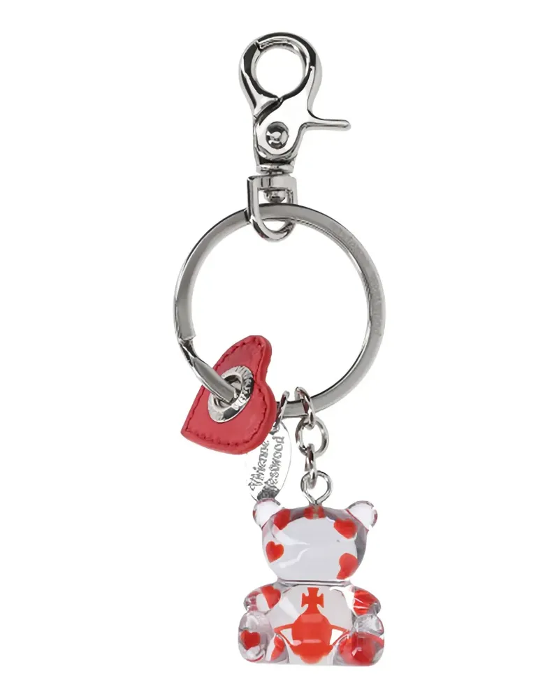 Vivienne Westwood heart-detail keyring - Silber Silber