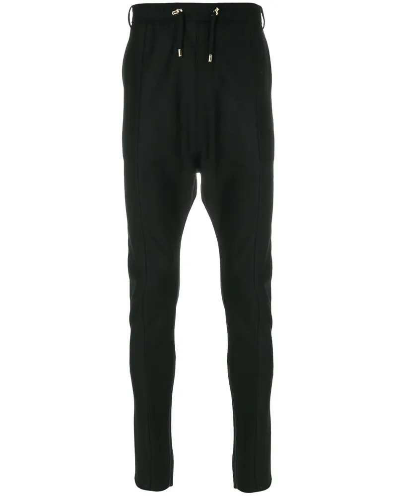 Balmain Klassische Jogginghose - Schwarz Schwarz