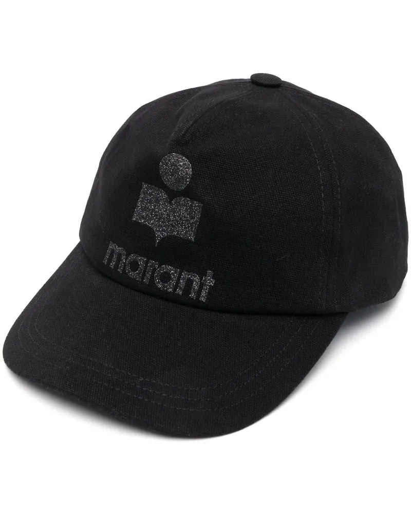 Isabel Marant Tyron Baseballkappe - Schwarz Schwarz