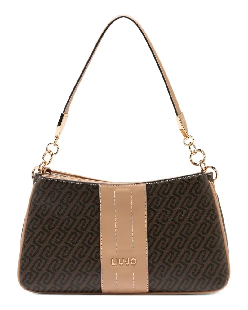 Liu Jo monogram detachable shoulder bag - Braun Braun