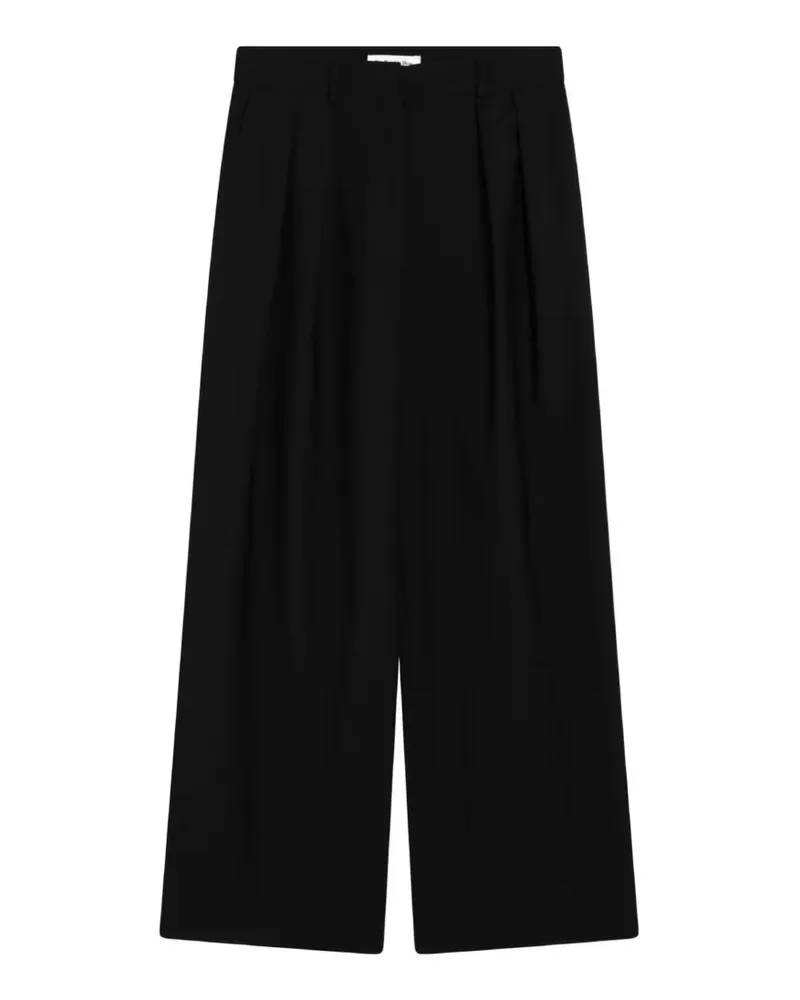 FRANKIE Shop Ripley Hose mit Faltendetail - Schwarz Schwarz