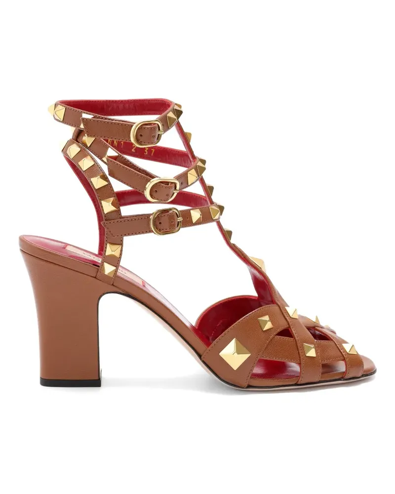 Valentino Garavani Sandalen mit Nieten - Braun Braun