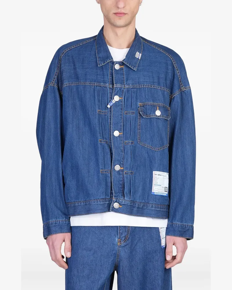 MIHARAYASUHIRO Klassische Jeansjacke - Blau Blau