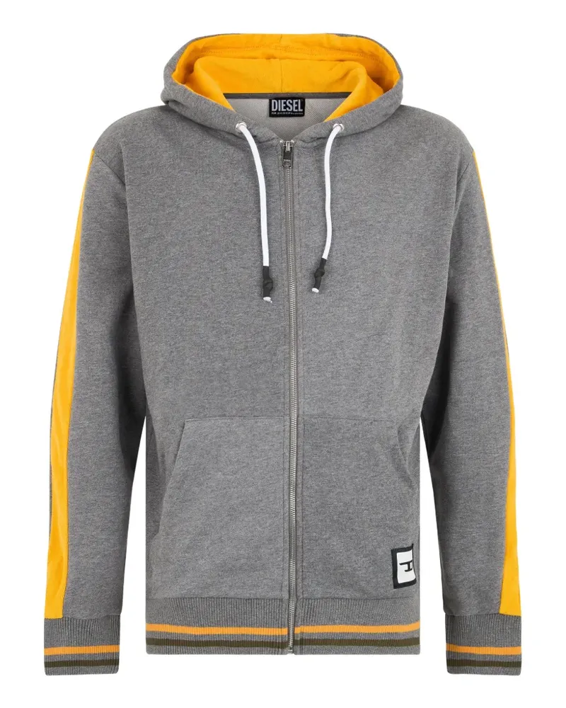 Diesel Kapuzenjacke mit Kordelzug - Grau Grau
