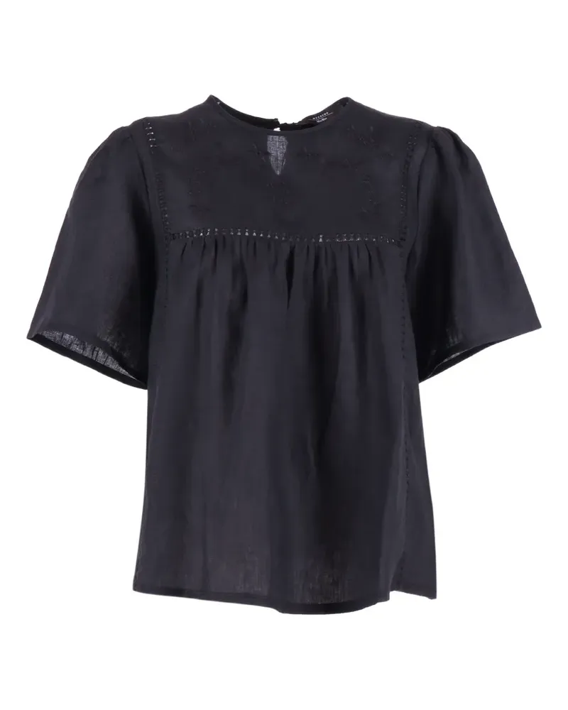 Max Mara embroidered top - Schwarz Schwarz