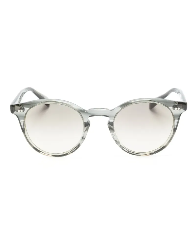 Oliver Peoples Runde Romare Sonnenbrille - Grau Grau