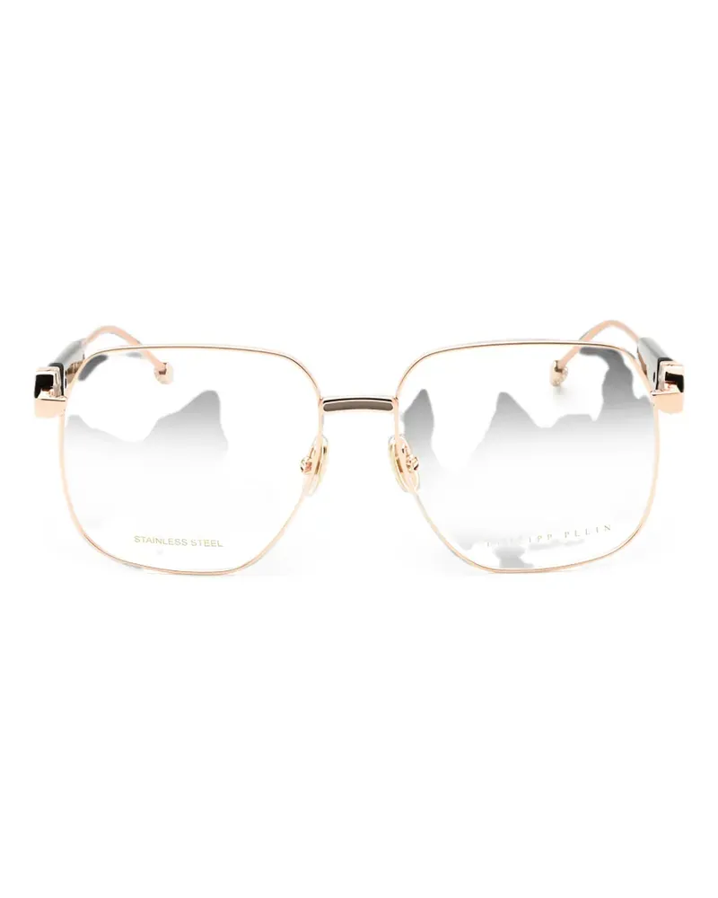 Philipp Plein square-frame glasses - Gold Gold
