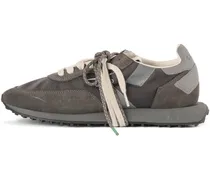 Sneakers mit Schnürung - Grau