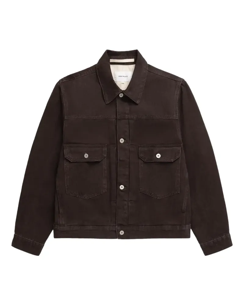 Norse Projects Jacke mit Taschen - Braun Braun