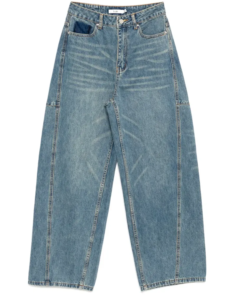 b+ab Relaxed Jeans - Blau Blau