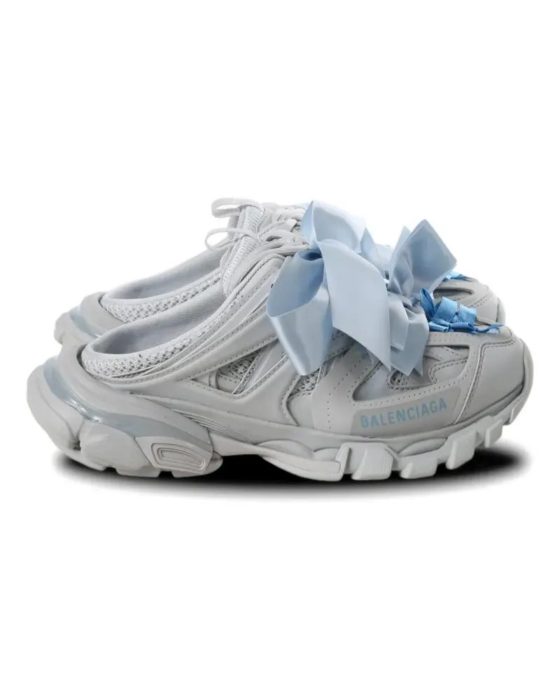 Balenciaga bow-detail mules - Grau Grau