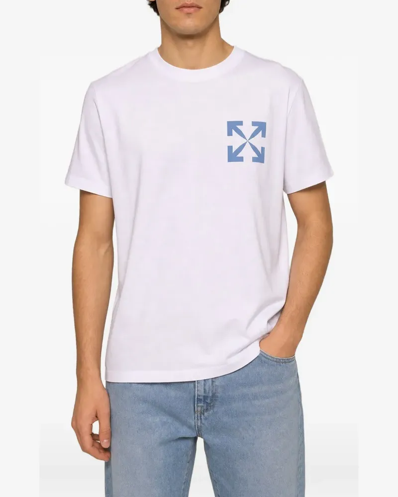 OFF-WHITE T-Shirt mit Arrows-Print - Weiß Weiß