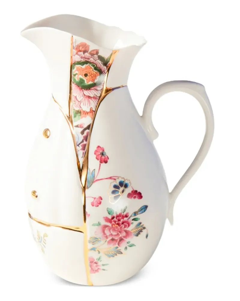 Seletti Kintsugi Vase - Weiß Weiß
