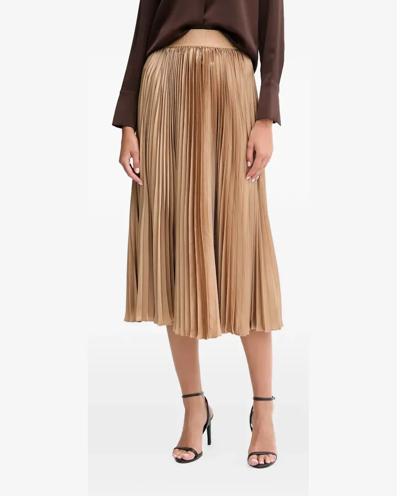 JOOP! Salma pleated skirt - Nude Nude
