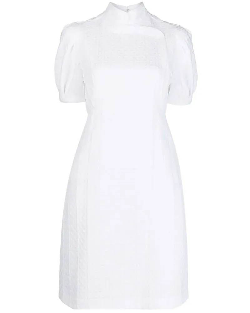 SHIATZY CHEN Kleid mit Stehkragen - Weiß Weiß