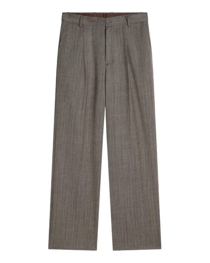 Dries van Noten Geknöpfte Hose - Grau Grau