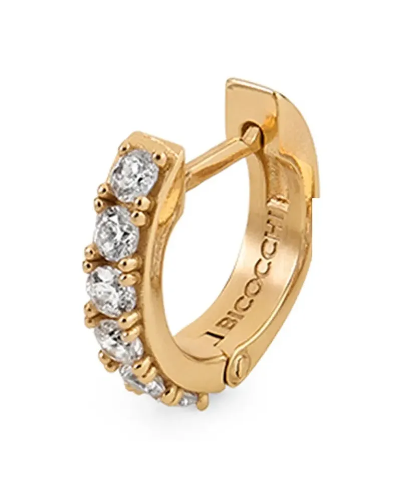 Emanuele Bicocchi Crystal Creolen - Gold Gold