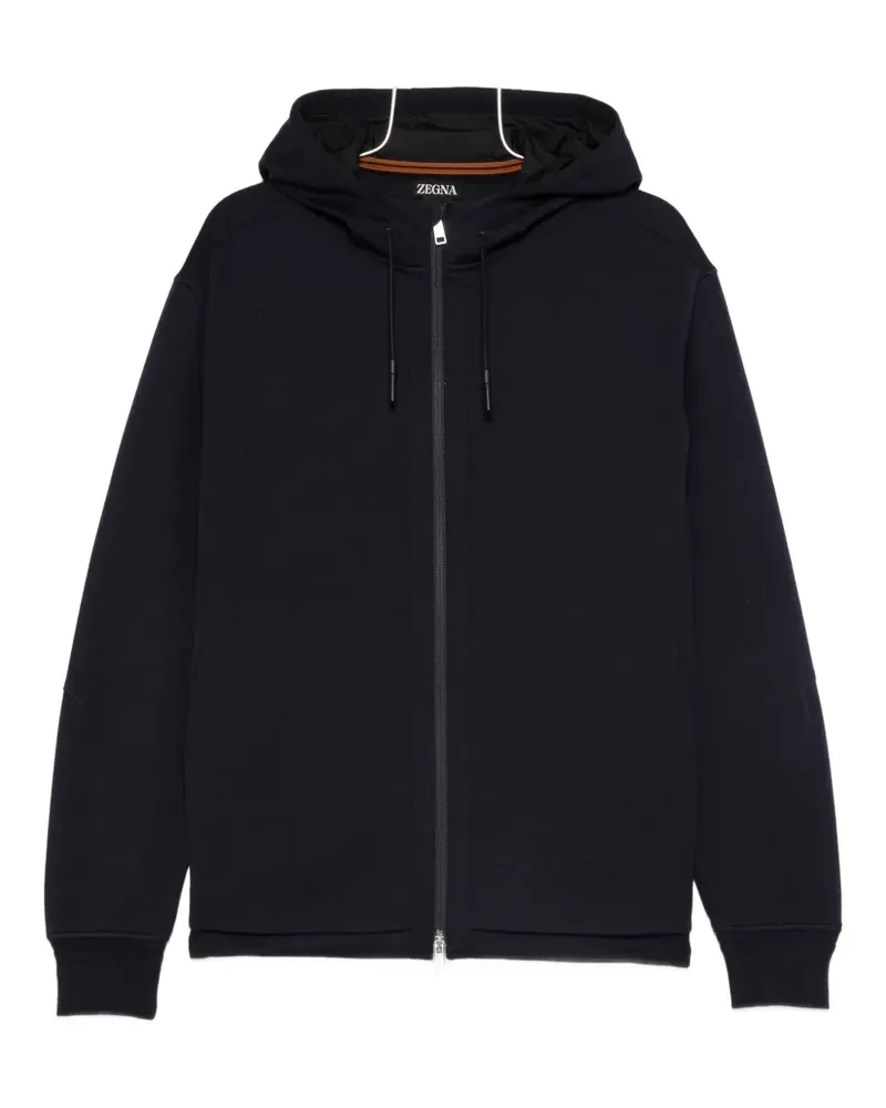 Ermenegildo Zegna zip-up hoodie - Blau Blau