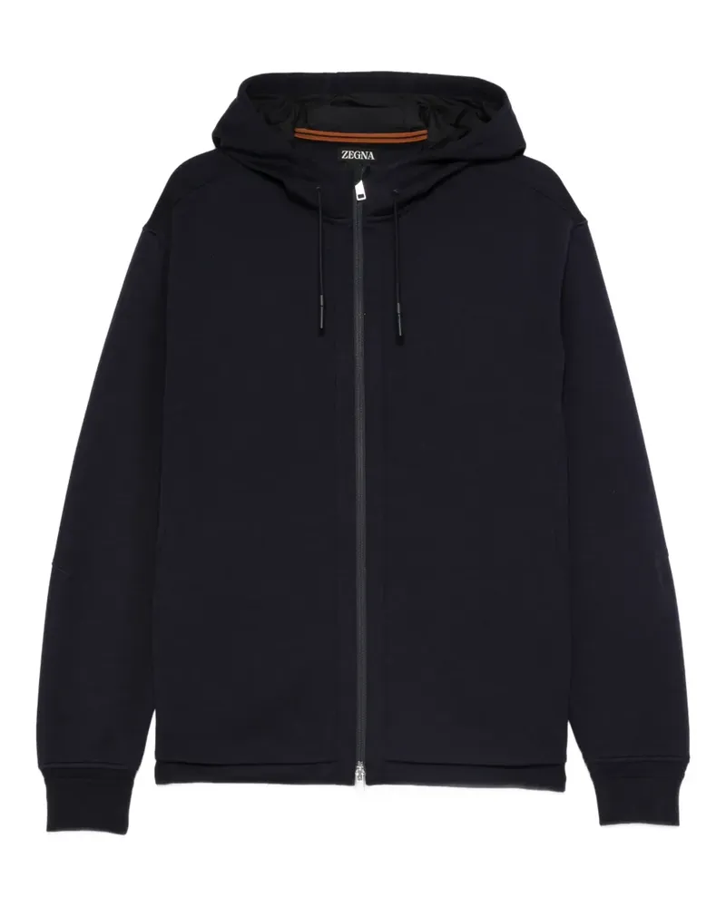 Ermenegildo Zegna Kapuzenjacke mit Reißverschluss - Blau Blau
