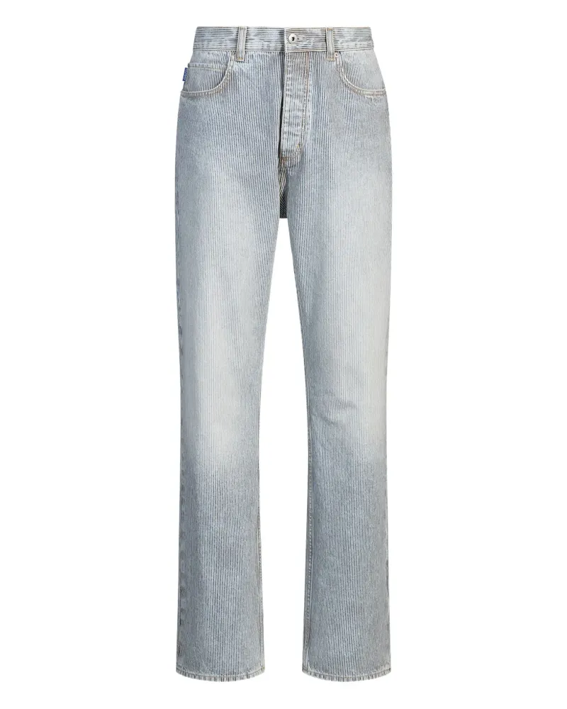 HUGO BOSS Gestreifte Jeans - Blau Blau