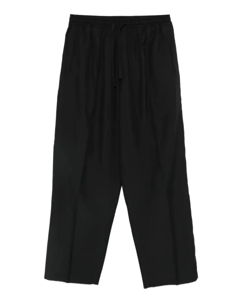 Umit Benan drawstring trousers - Schwarz Schwarz
