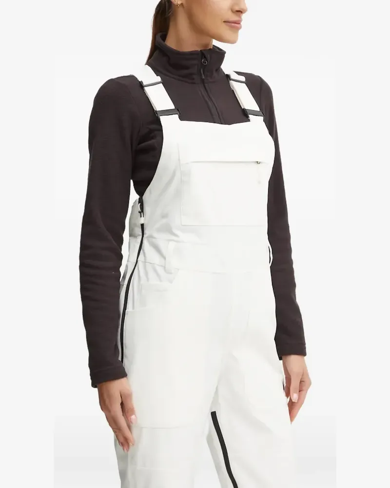 Burton zipped pocket ski suit - Weiß Weiß