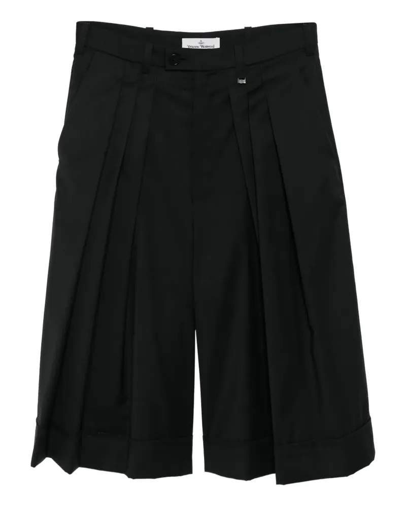 Vivienne Westwood Culottes Shorts - Schwarz Schwarz