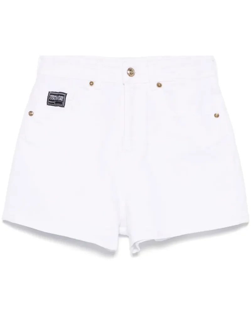 Versace Jeans Klassische Jeans-Shorts - Weiß Weiß