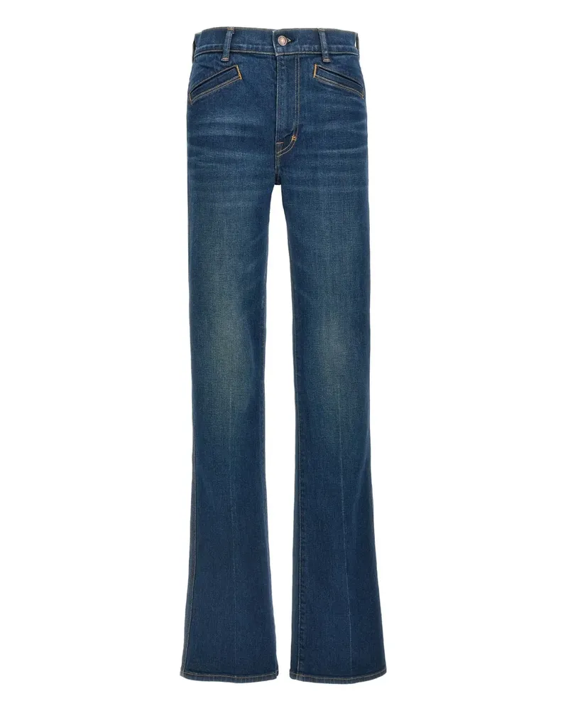 Tom Ford Jeans mit Logo-Patch - Blau Blau