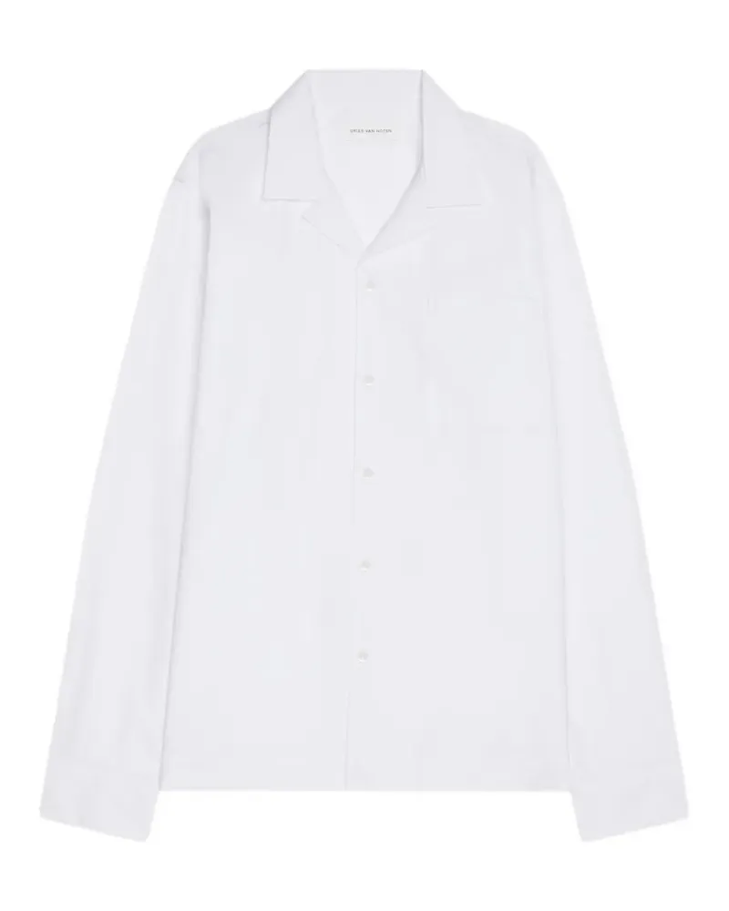 Dries van Noten white shirt - Weiß Weiß
