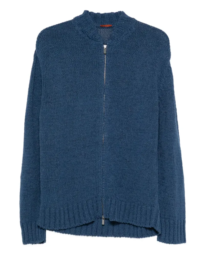 BARENA zip-fastening cardigan - Blau Blau