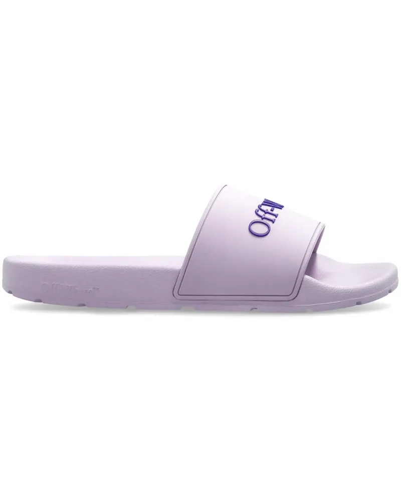 OFF-WHITE Flip-Flops mit Logo - Violett Violett